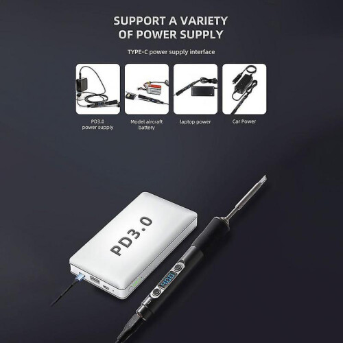 Sq-d60b Pro 65w Electric Sing Iron 400 Tatic Adjable Sing Iron Pd3.0 Outdoor 2
