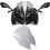 Motorcycle Windscreen Windshield Wind Shield Protector for 500 500 SE 2024 2025 Black 19