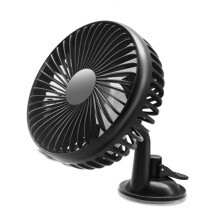 Summer Cooling Supplies Car Fan Charging Fan Rechargeable Black