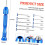 Pcs Mini Precision Pin Vise Hand Drill Small Rotary Tool for Woodworking Drilling Drill Bits Set 5