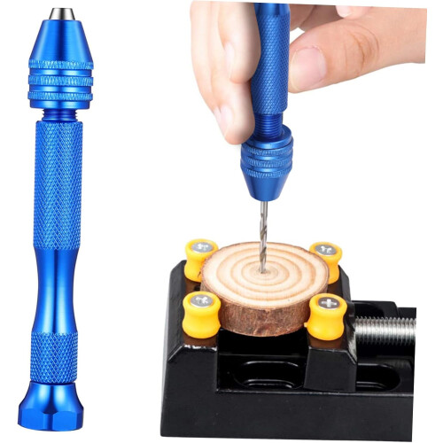 Pcs Mini Precision Pin Vise Hand Drill Small Rotary Tool for Woodworking Drilling Drill Bits Set 1
