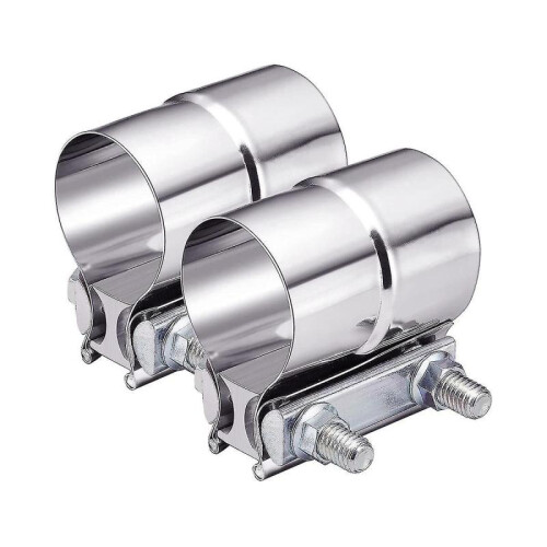 2 Inch Exha , Lap Exha Sleeve Coupler Less Steel (2pcs)
