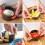 4 In 1 Multipurpose Egg Slicer,,Muticolor Plastic Egg Dicer,Practical Fruit Dicer Fruit Slicer for Slicing Strawberries Kiwifruit 4