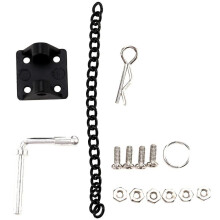 1/10 Rc Crawler Metal Tow Sle Trailer Hook for Axial Scx10 90046 Cc01 D90 D