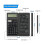 Scientific Calculators with Erasable Writing , Foldable 10 Digit Desk Calculator For 4
