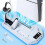 Bracket with Cooling Station and Dual Controller Charging Station for Console Fan Speed White 9