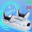 Bracket with Cooling Station and Dual Controller Charging Station for Console Fan Speed White 15