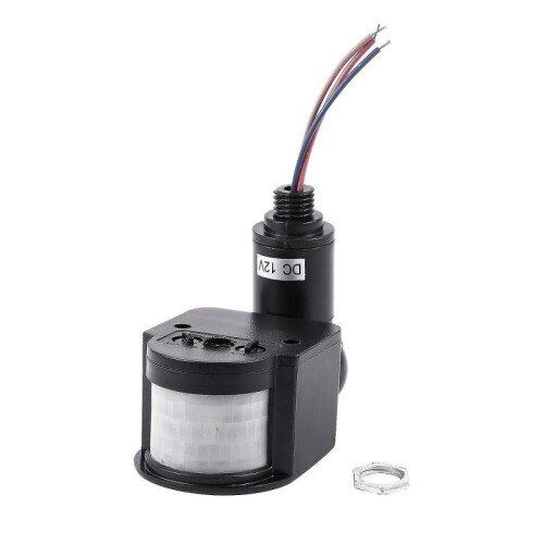 Outdoor 12v Automatic Infd Pir Mot Sensor S Compatibd , 1