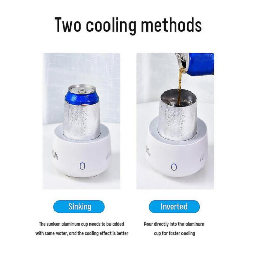 Usb Refrirator Bevera Fast Er Beer Bottle Can Soda Drinks Ing Mug Ice Car Hom 1