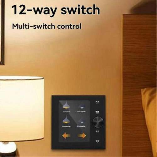 Tuya Wifi Smart Switch Panel Smart Home Zigbee Switch for Multi-Channel Lights Scenes Curtains Dimm 2