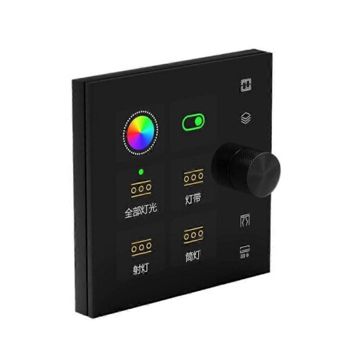 Tuya Wifi Smart Switch Panel Smart Home Zigbee Switch for Multi-Channel Lights Scenes Curtains Dimm