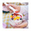 1pcs Reusable Over Oat Container with Lid And Foldable Spoon, 600ml Leak- Oats Jar Portab 5
