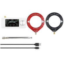 SI4732 Mini Radio Receiver 10Khz-180Mhz AM FM Radio HF SW MW VHF with 3 PCS Antenna Mini Pocket Rad