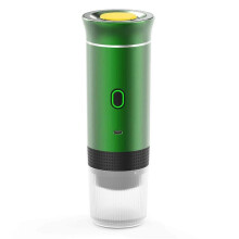 Portable Espresso Machine Mini Espresso Machine Compatible with Ground Coffee, Large and Small Caps