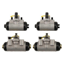 4Pcs Front & Rear Brake Wheel Cylinders 43092-1053, 43092-1054 for Mule KAF450 1988 1991-1997