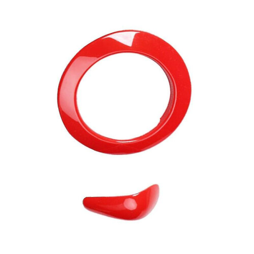 Red Ar Shift Knob Cover Shift Lever Rative Cover for 2011-2017 2