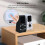 Electronic Metronome Bluetooth Speaker Rechargeable LCD Screen Vocal Metronome for Piano Guitar Dru 15