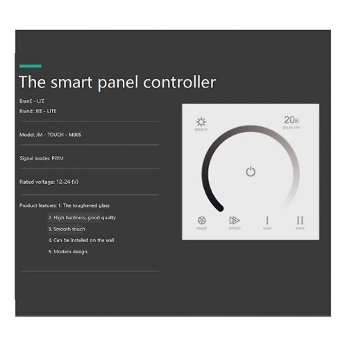 86 Sty Touch Panel S 12v 24v Dimmer (mb08) 2