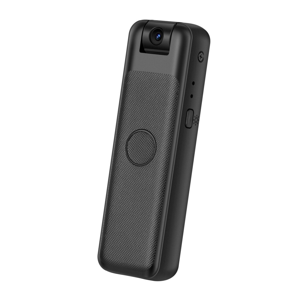 Mini Body Camera, 1080P Clip Audio Video Recorder, Wearable Sports Camera With 180 Rotatable Lens 820064745675