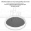 360 Rotat Non-skid Rack Pantry Cabinet Turntable with Wide Base Stora Bin Rotating 3