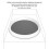 360 Rotat Non-skid Rack Pantry Cabinet Turntable with Wide Base Stora Bin Rotating 2
