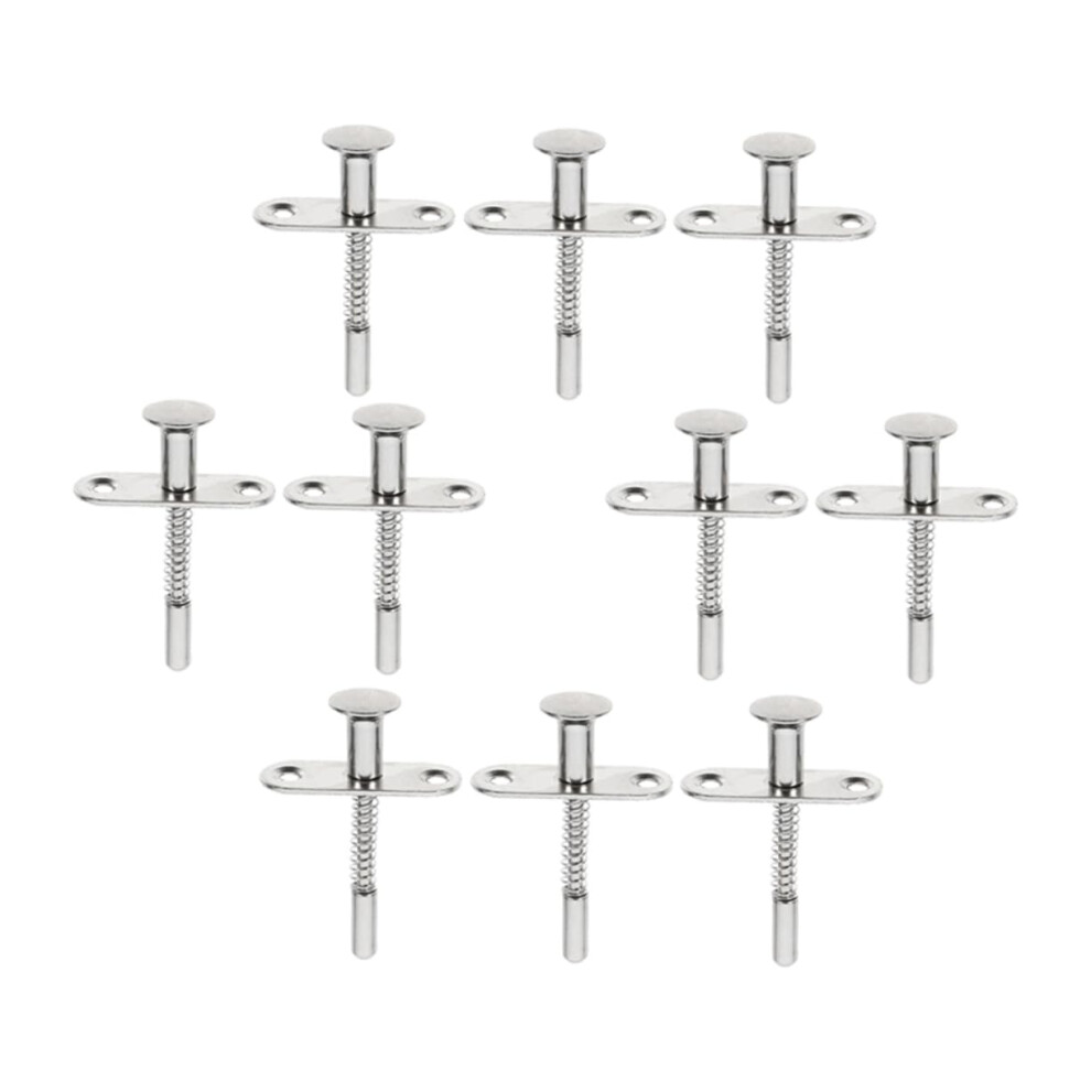 Cribplunger Plunger Bolt Latch Door Steel Plunger Latches Door Plunger Rod Sturdy Construction 820064746139