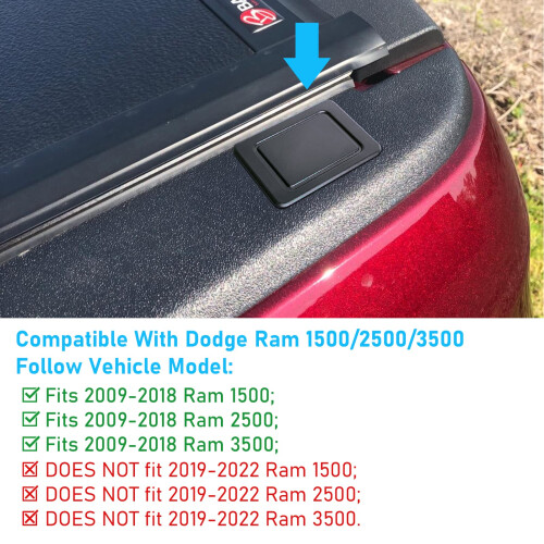 Moonlinks Καλύμματα Θέσεων Στήριξης για Dodge Ram 1500 2500 3500 2009-2018 1