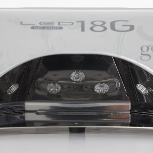 Gelish Lampada per Unghie LED 18G con Gel Polish, Asciugatura Rapida e Programmabile 2