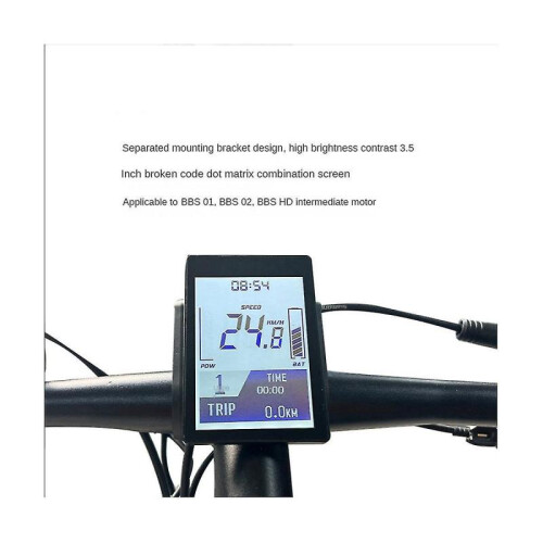 E-bike Display Ds104 Screen Display Screen for Mid Bbs01 02 Hd Display Electric Ycle S 1