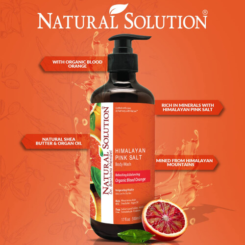 Naturales Duschgel - Blutorange 500ml 1
