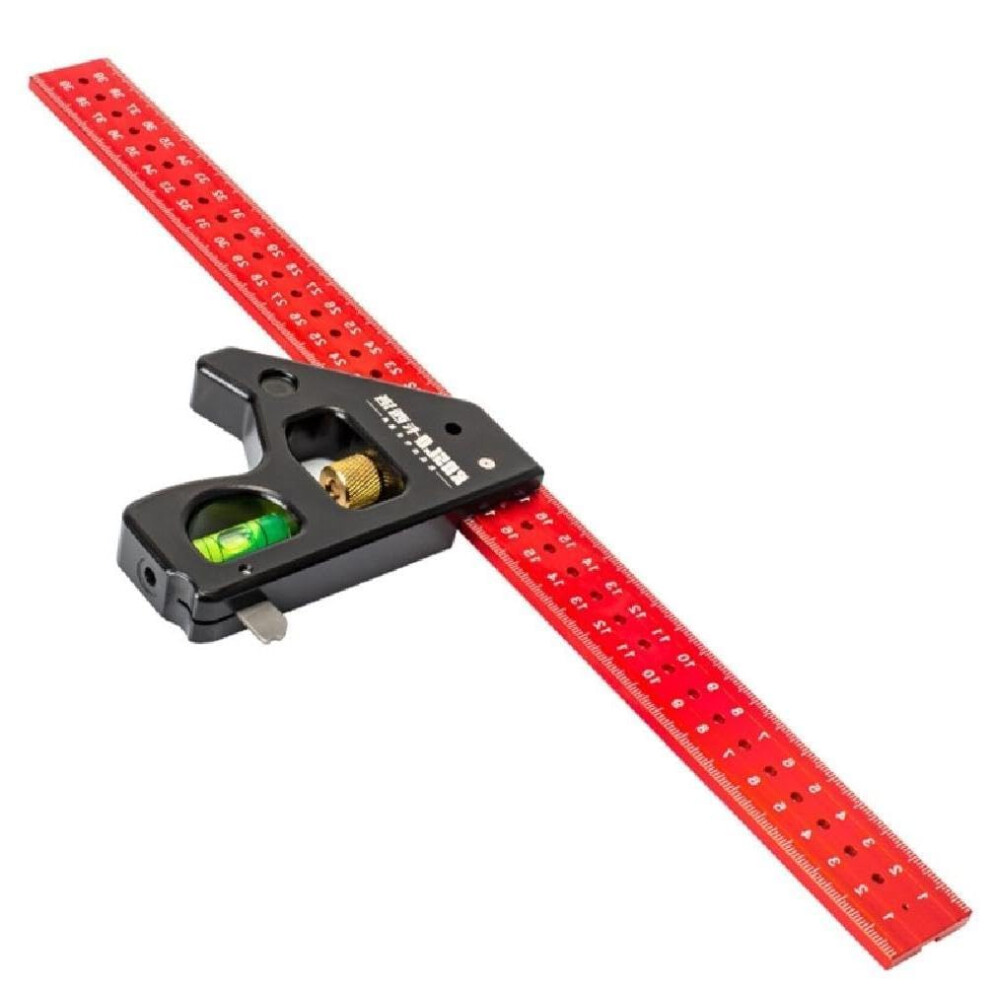 Multifunctional Carpenter's Combination Angles Ruler Metal Measuring Instrument For Accurate Angles 820064746337