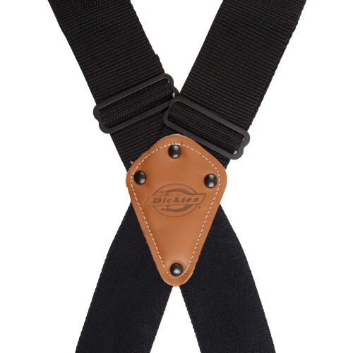 Dickies Bretelles Dickies pour hommes, robustes, noires, taille unique 1
