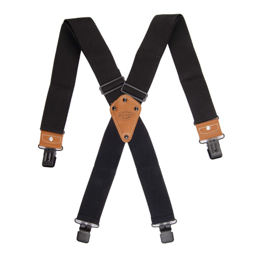 Dickies Bretelles Dickies pour hommes, robustes, noires, taille unique
