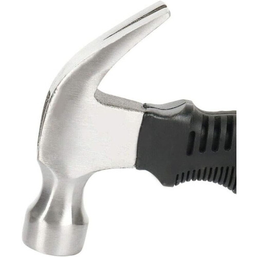 10 Oz Mini Claw Hammer Fiberglass Handle Small Stubby Hammers Nails Tool 2