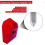 AT-VMN95E Elliptical Turntable Stylus Replacement, Diamond Record Player Needle for AT-LP120X 5
