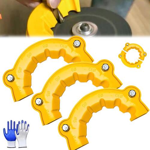Drill Bit Sharpener, Angle Grinder Drill Bit Sharpener, MultiSpecification Drill Bit Grinding (3 PCS)