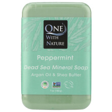 ONE WITH NATURE Saponetta alla canapa del Mar Morto 7 OZ