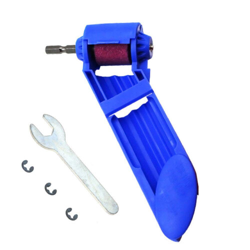212.5mm Drill Bit Sharpener Corundum Grinding Wheel Drill Bit Sharpener Titanium Sharpening Drill Tool,Blue