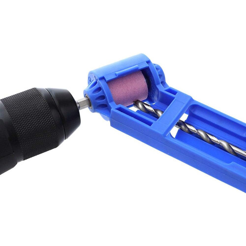 212.5mm Drill Bit Sharpener Corundum Grinding Wheel Drill Bit Sharpener Titanium Sharpening Drill Tool,Blue 1