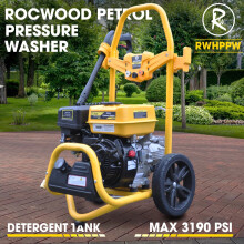 RocwooD Petrol Pressure Washer Max 3190 PSI 7HP High Power Jet Recoil Start