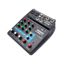 A4 Sound Ng Console Usb O Mixer Ktv Microph Recording 4 Chls