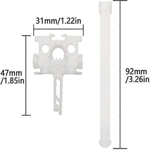8 Vertical Curtain Pulleys 8 Distance Plates Easy Replacement Accessories Vertical Blinds Accessories 1