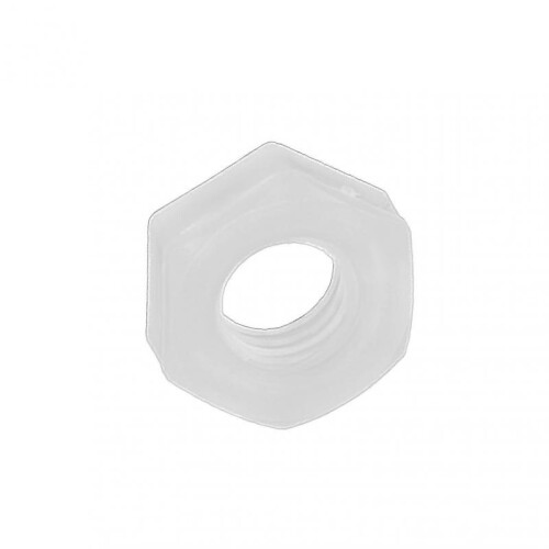 M12PlasticHexNuts(50pcs)-EnvironmentalProtectionCorrosionResistanceWhiteHexagonalNutsforIndustrialAccessories 2