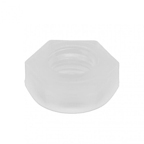 M12PlasticHexNuts(50pcs)-EnvironmentalProtectionCorrosionResistanceWhiteHexagonalNutsforIndustrialAccessories