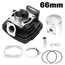66mm Cylinder Top End Rebuild Kit 2A7-11311-00 for DT175 MX175 1979-1981