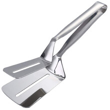 304 Kitchens Tongs 11 Inch 1 Pack Premium Stainless Steel Multipurpose Gripper
