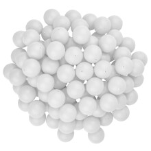 Fairly Odd Novelties 3/4" Mini Ping Pong/Table Tennis/Beer Pong Ballen (100 Stuks), 19mm, Wit