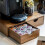Coffee Capsule Storage Box, Coffee Pod and Tea Set Storage Rack Drawer Coffee Machine Stand 15