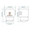 Hardened Steel Nozzle Assembly Silicone Sleeve for Bambu Mini 3D Printer 4