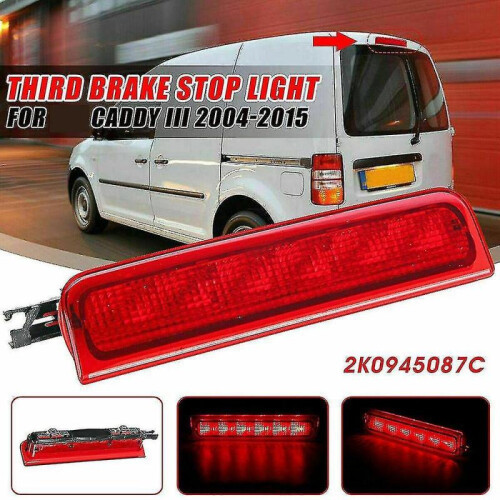 For 2004-2015 Caddy Led Third 3rd Center High Level Rear Brake Light Lamp 2k0945087c 2